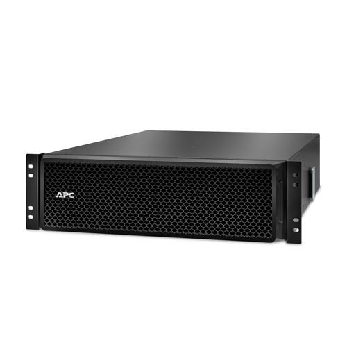 Serveur rack noir avec façade en nid d'abeille et logo. Idéal pour une utilisation dans les centres de données, permettant un stockage et un traitement efficaces.
