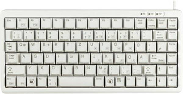 CHERRY G84-4100 USB Clavier anglais, QWERTY gris connexion PS2