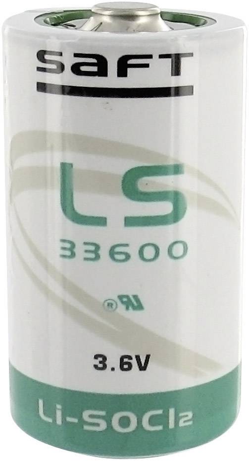 Pile LR20 (D) LR20 (D) lithium Saft LS33600PP 3.6 V 16500 mAh 1 pc(s