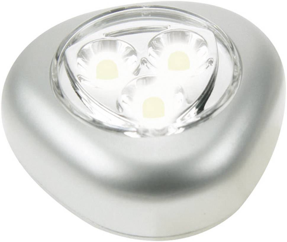 Lampe Led à Coller Allumage Par Pression Petite lampe mobile Velleman CCL02X3 jeu de 3 argent 1 pc(s) | Conrad.fr