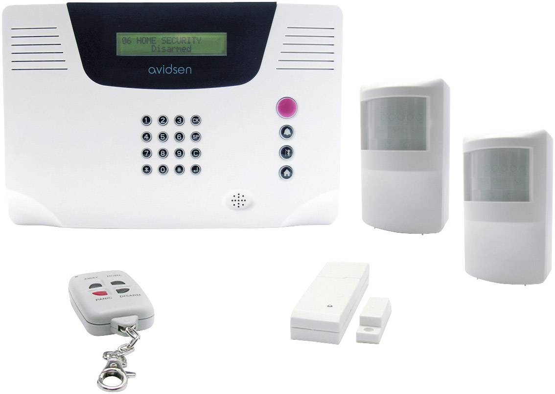 Système d’alarme sans fil multizones Avidsen 100740 | Conrad.fr
