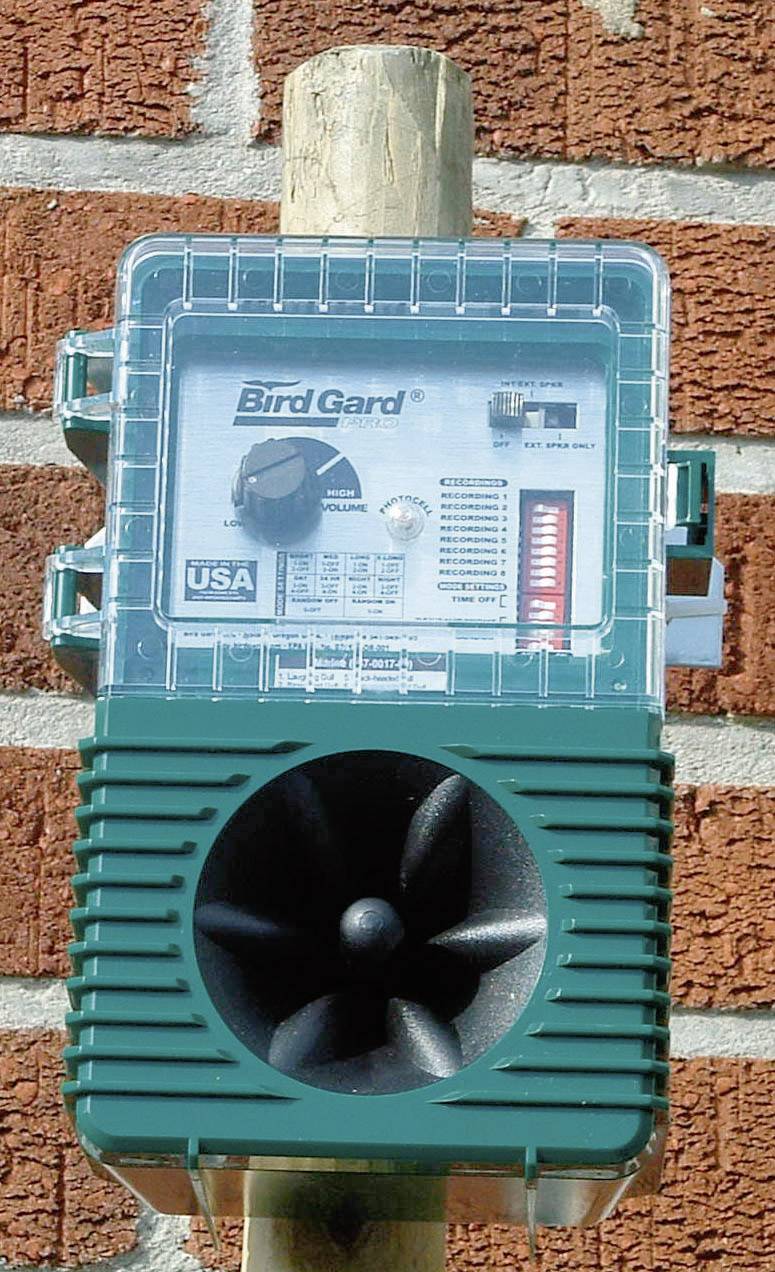 Repousseur d'oiseaux Bird Guard Pro électrique Champ d'action 4000 m² 1 pc(s) Conrad.fr