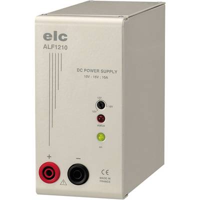 Alimentation stabilisée à découpage 12 V 10 A 120 W ELC construction électronique ALF1210-0