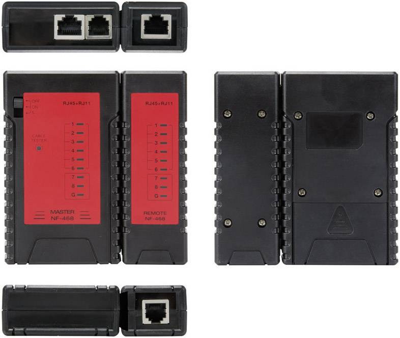 VTLAN6 Velleman VTLAN6 Adapté à RJ-45, 10BASE-T, Token Ring, câbles RJ11/12-2