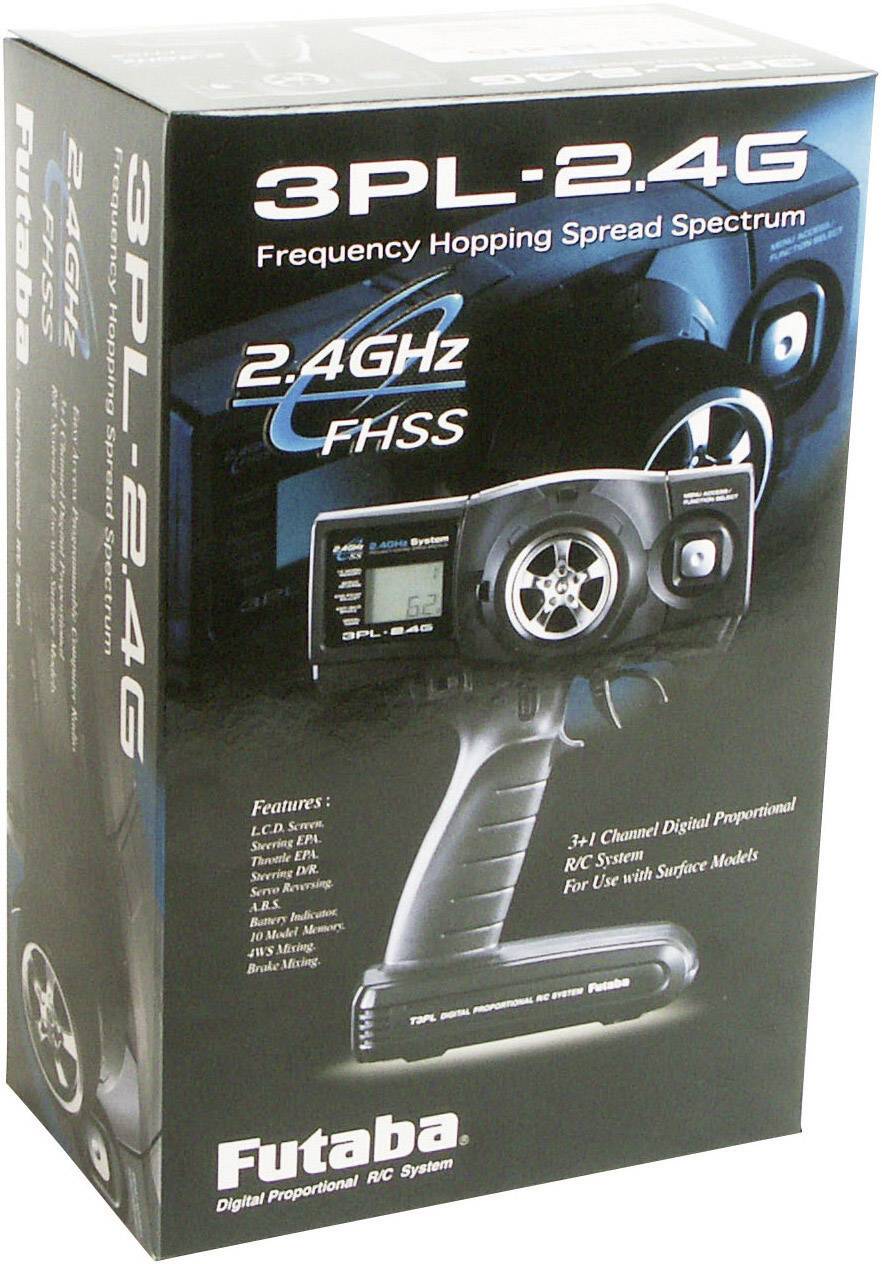 à volant Futaba 3PL 2,4 GHz R2104GF FHSS Conrad.fr