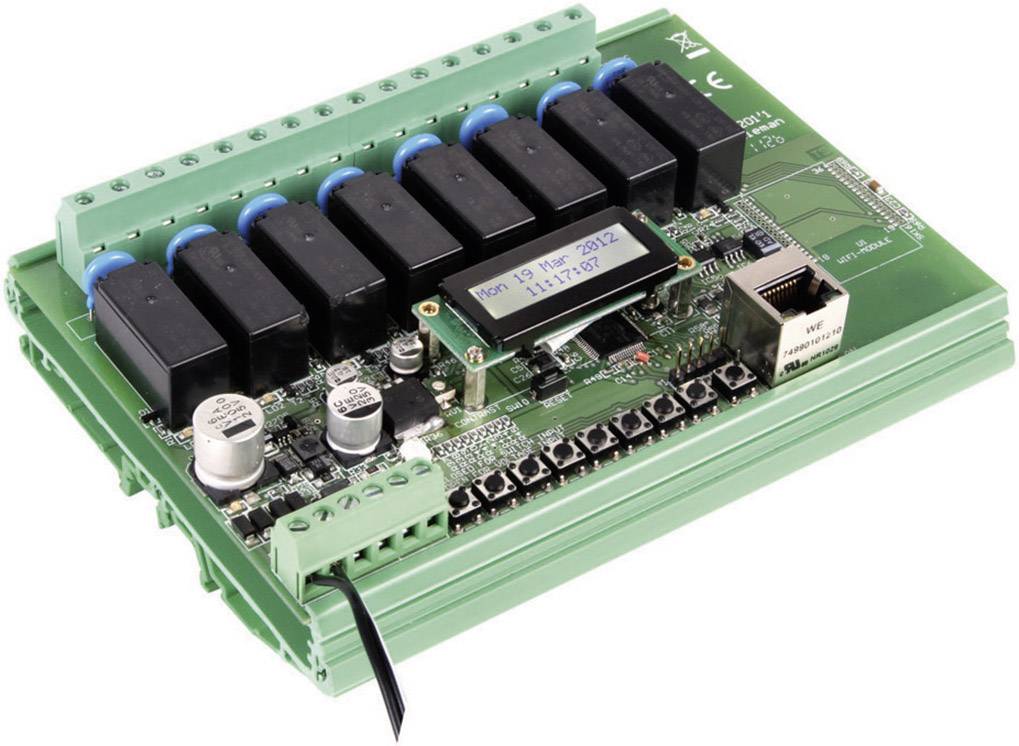 Velleman VM201 Carte relais kit monté 12 V DC/AC-6