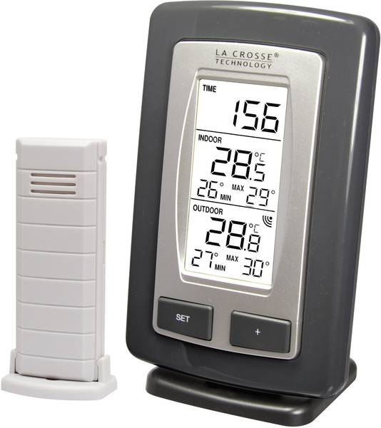 Station météo radiopilotée La Crosse Technology Conrad.fr