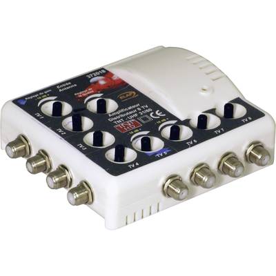 Amplificateur TNT 1 entrée / 8 sorties filtré 4G 15 à 35 dB Elap 372018