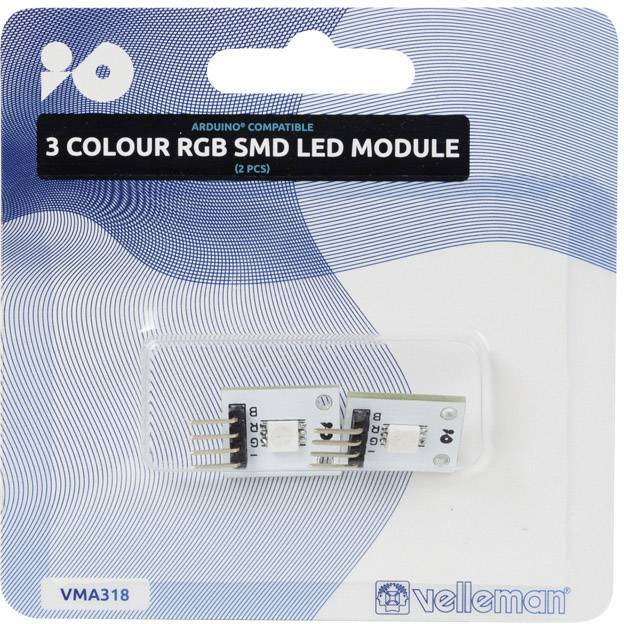 Whadda VMA318 convient pour (cartes Arduino): Arduino, Arduino UNO, Fayaduino, Freeduino, Seeeduino, Seeeduino ADK, pcDu-1
