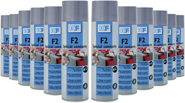Pack de 12 aérosols 100 ml KF F2 Special Contacts
