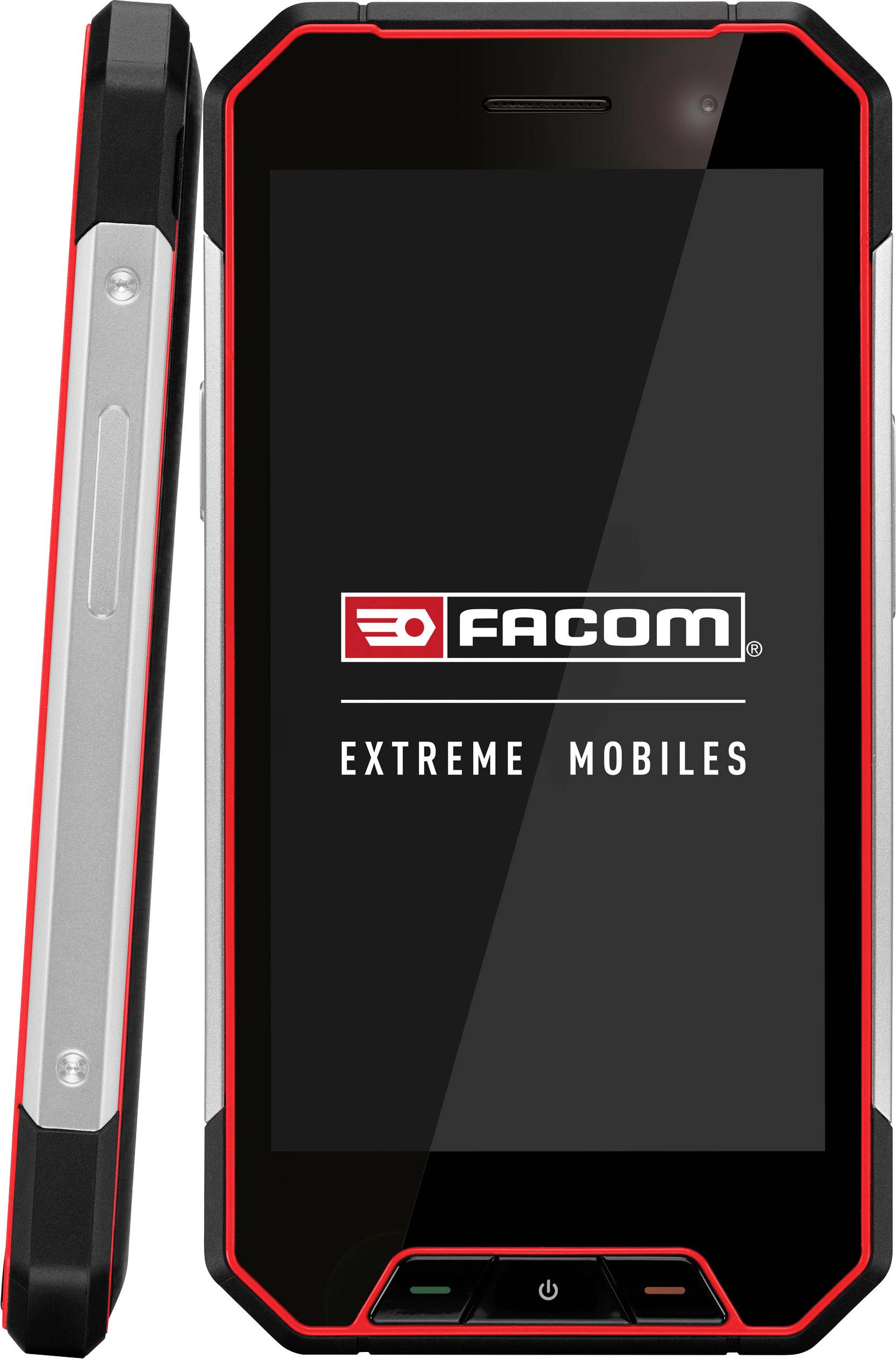 Smartphone 4G Outdoor 4.66 pouces F400 16 GB noir, rouge Conrad.fr