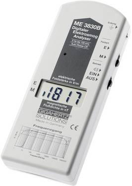 Gigahertz Solutions ME 3830B Mesureur d'ondes électromagnétiques BF