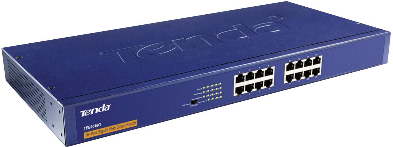 Tenda TEG1016G TEG1016G Switch réseau RJ45 16 ports 1 GBit/s-2
