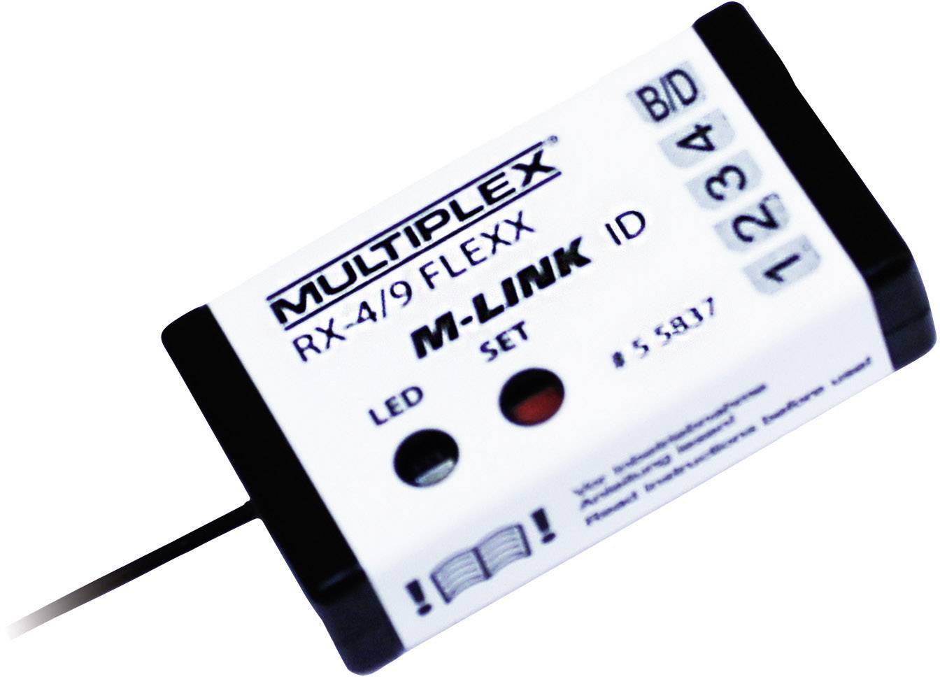 ID Récepteur RX-5  ID1  M-LINK 2.4ghz multiplex 