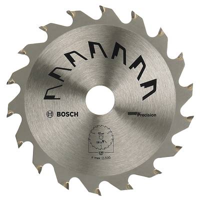 Bosch Accessories Precision 2609256846 Lame de scie circulaire au carbure 130 x 20 mm Nombre de dents: 18 1 pc(s)