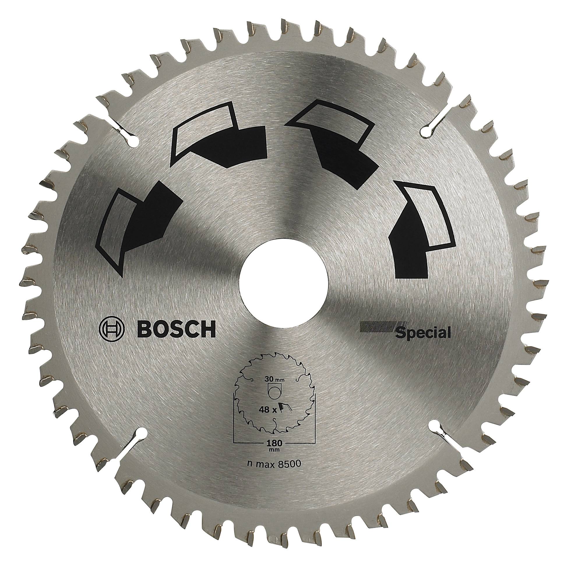 Bosch Accessories Special 2609256889 Lame de scie circulaire au carbure 180 x 30 mm Nombre de dents: 48 1 pc(s)