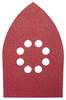 Feuille abrasive pour ponceuse Multi avec bande auto-agrippante, perforé Bosch Accessories 2609256A76 Grain 120 (L x l) 170 mm x 100 mm 5 pc(s)