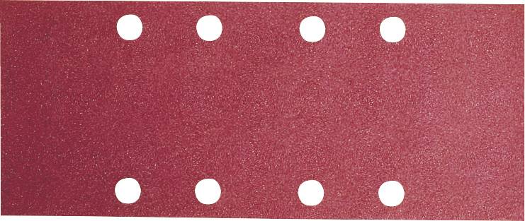 Papier abrasif pour ponceuse vibrante avec bande auto-agrippante, perforé Bosch Accessories 2609256A80 Grain 40 (L x l) 