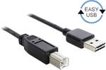 Câble USB EASY Delock avec fiche mâle utilisable des deux côtés