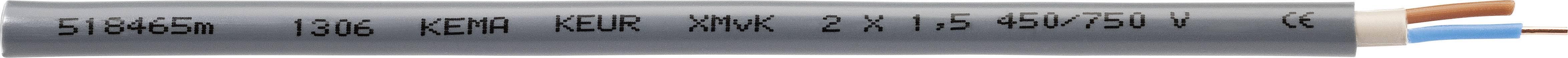 Câble gainé XBK Kabel 40021306 XLPE 3 G 2.5 mm² gris Marchandise vendue au mètre-0