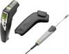 testo 830 T4 Set Thermomètre infrarouge étalonné (ISO) Optique 30:1 -30 - +400 °C