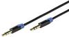 Câble audio Vivanco 41903 [1x Jack mâle 3.5 mm - 1x Jack mâle 3.5 mm] 0.60 m noir contacts dorés