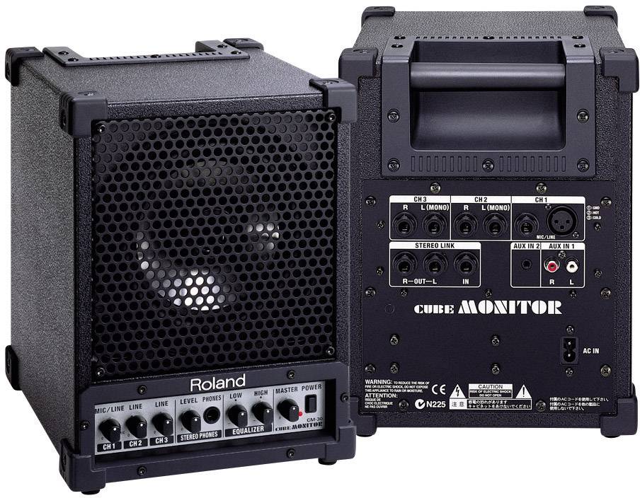 Amplificateur pour instruments Roland CM30 086320032 noir 1 pc(s