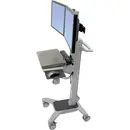 Ergotron Neo-Flex® Dual WideView WorkSpace Chariot pour PC/moniteur 25,4 cm (10") - 55,9 cm (22") tablette pour clavier,
