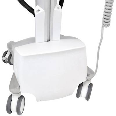 Chariot TV Ergotron SV42-6201-2 25,4 cm (10") - 61 cm (24") réglable en hauteur, tablette pour clavier, inclinable, mobi-6