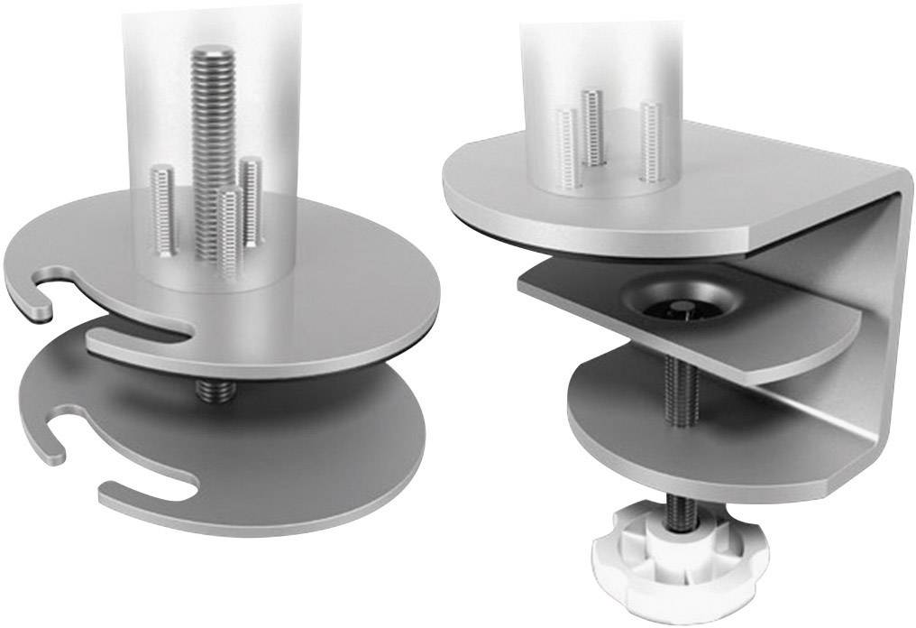 Support de table pour écran Dataflex 52.662 25,4 cm (10") - 61 cm (24") réglable en hauteur, inclinable, mobile, rotatif-4