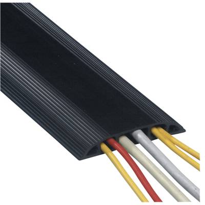 Dataflex Protège-câbles 31.153 PVC noir Nombre de canaux: 3 1500 mm Contenu: 1 pc(s)-0