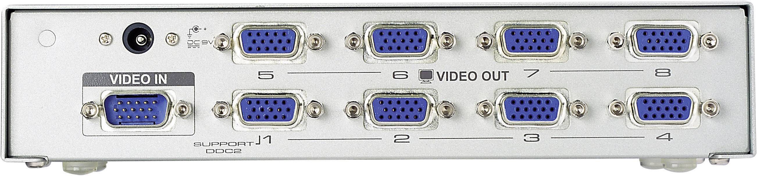 Répartiteur VGA ATEN VS98A-AT-G 8 ports argent-1