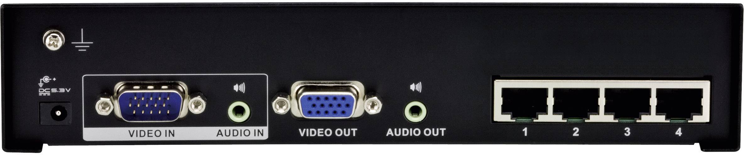 Répartiteur VGA ATEN VS1204T-AT-G 4 ports noir-1