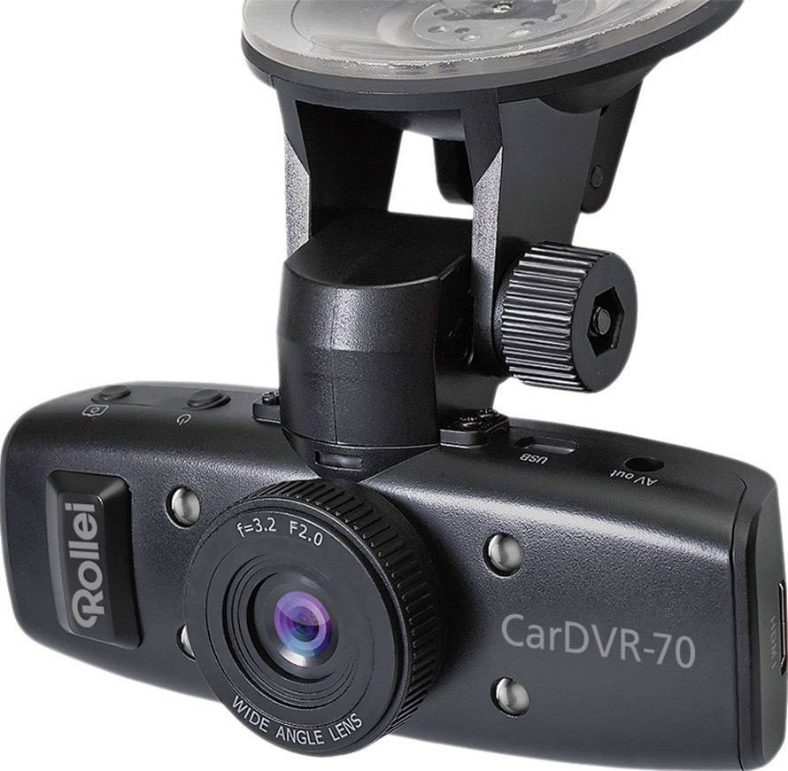 Caméra embarquée Rollei KfzKamera CarDVR 70 5040121 Angle de vue