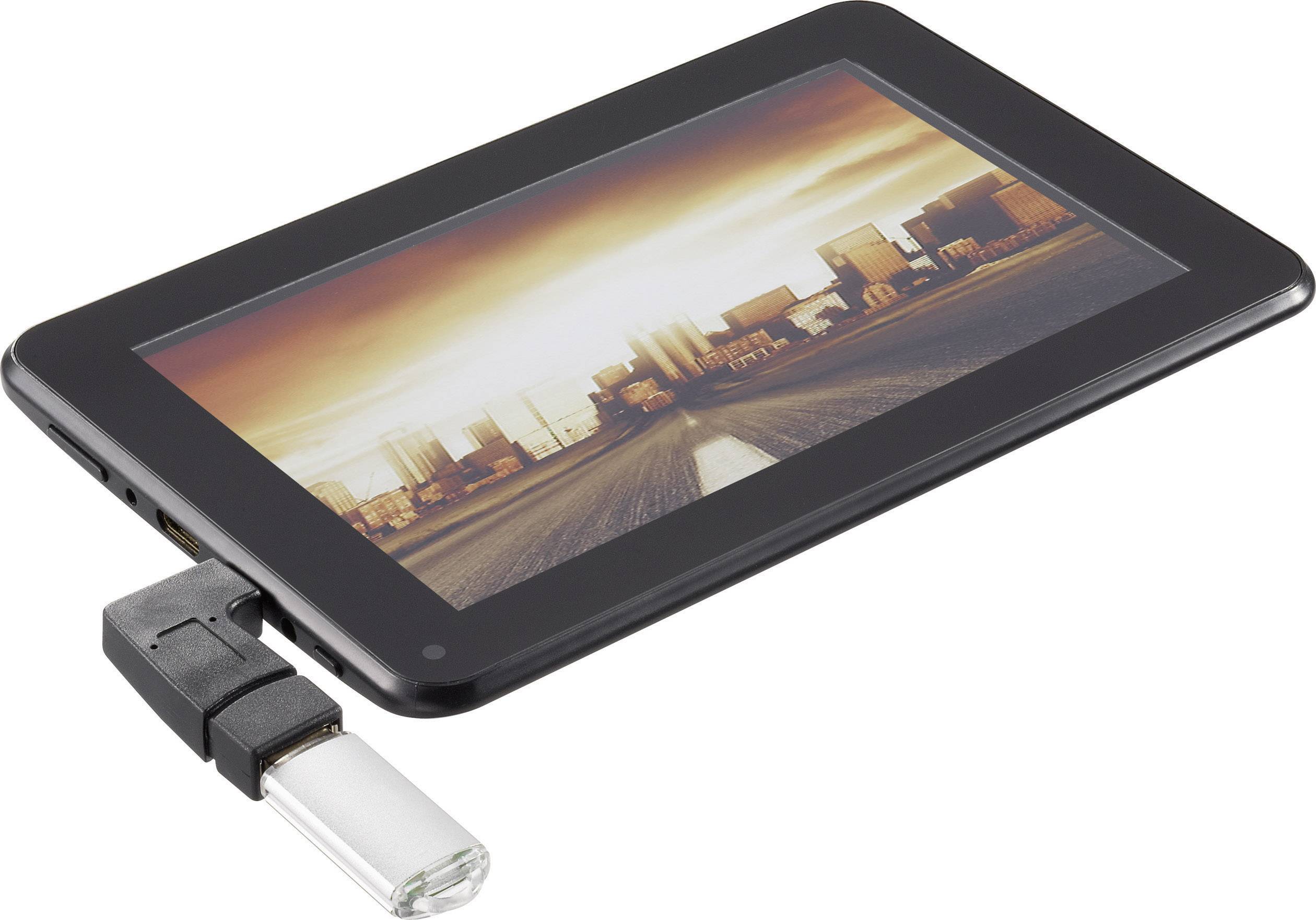 Renkforce CR45e Lecteur de carte mémoire externe USB 2.0, Micro USB blanc-2