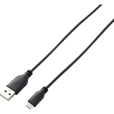 Câble USB avec connecteur USB standard vers connecteur micro-USB, adapté pour le chargement et le transfert de données entre appareils.