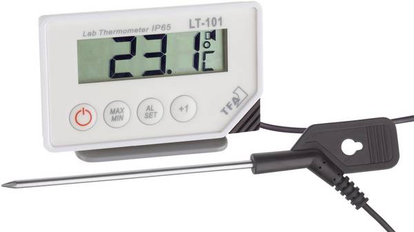 TFA Dostmann LT-101 Thermomètre à sonde à piquer  Plage de mesure de température -40 à +200 °C sonde NTC conforme HACCP