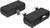 Deux composants électroniques noirs rectangulaires avec des bornes métalliques, probablement des diodes CMS, sur un fond blanc.