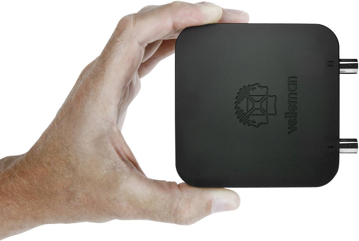 Oscilloscope USB Velleman PCSU200 12 MHz 25 Méch/s 4 kpts 8 bits 2