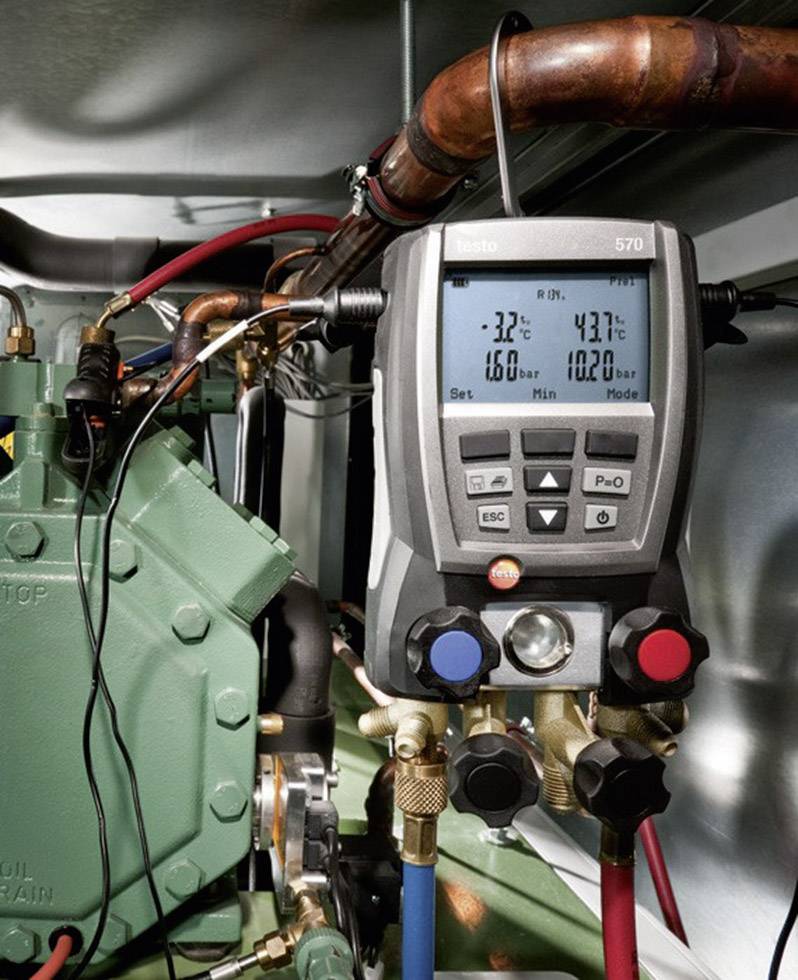 Analyseur froid 4 voies testo 570-1 Set-4