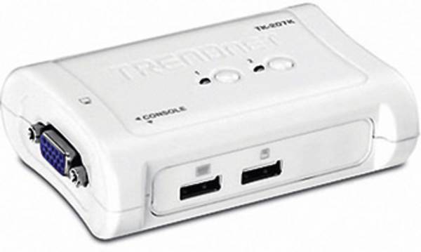 TrendNet TK-207K 2 ports Commutateur KVM VGA USB 2048 x 1536 Pixel