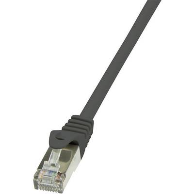 Câble réseau LogiLink CAT 6 F/UTP 3 m noir  - CP2063S -  [1x RJ45 mâle - 1x RJ45 mâle]