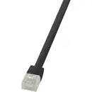 LogiLink CF2113U RJ45 Câble réseau, câble patch CAT 6 U/UTP 20.00 m noir très flexible 1 pc(s)