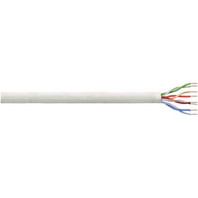LogiLink CQ2100U Câble réseau CAT 6 U/UTP 4 x 2 x 0.25 mm² gris 100 m
