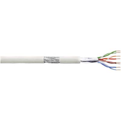 LogiLink CPV007 Câble réseau CAT 5e SF/UTP 4 x 2 x 0.205 mm² gris 100 m