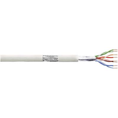 LogiLink CPV009 Câble réseau CAT 5e SF/UTP 4 x 2 x 0.205 mm² gris 305 m
