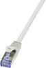 Câble réseau RJ45 CAT 6A S / FTP LogiLink - 2 connecteurs RJ45 - 2 m - Gris - CQ3052S