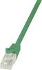 Câble réseau LogiLink CAT 5e U/UTP 0.50 m vert - CP1025U - 0.50 m - vert - [1x RJ45 mâle - 1x RJ45 mâle]