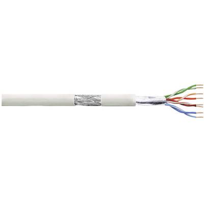 LogiLink CPV0017 Câble réseau CAT 5e SF/UTP 4 x 2 x 0.13 mm² gris 100 m