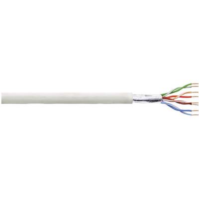 LogiLink CPV0016 Câble réseau CAT 5e F/UTP 4 x 2 x 0.13 mm² gris 305 m